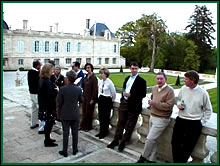 Aperetifs in France with the Singles Dining Club